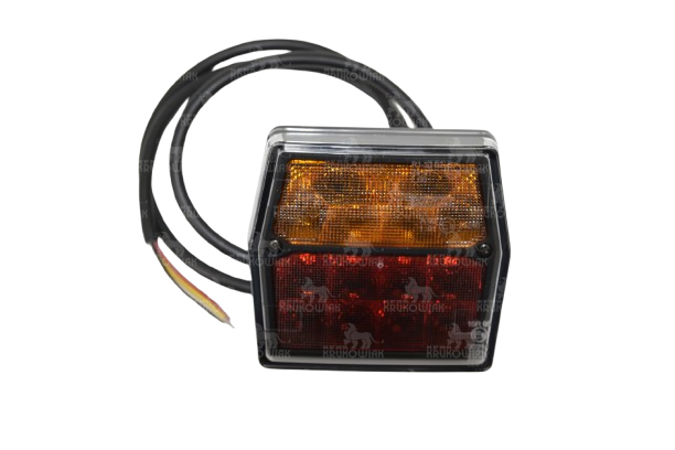 LAMPA TYLNA 12V FT-222 LED 3-FUNKC. STOP/POZ/KIERUNKOWSKAZ, PRZEWÓD 1M